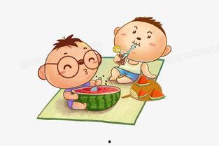 吃瓜小子插画素材视频,趣味横生的视觉盛宴 吃瓜小子插画素材视频,趣味横生的视觉盛宴